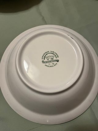 Vajilla inglesa 16 piezas ironstone