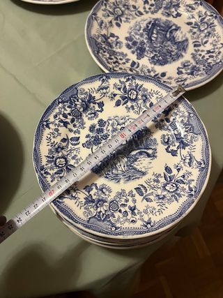 Vajilla inglesa 16 piezas ironstone