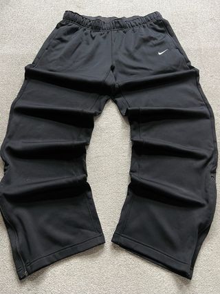 Pantalón Ancho de Chándal Nike Negro