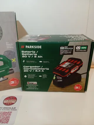 Parkside Sierra de calar 20V + Batería + Cargador