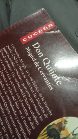 Don Quijote de la Mancha Vicens Vives/Cucaña adapt