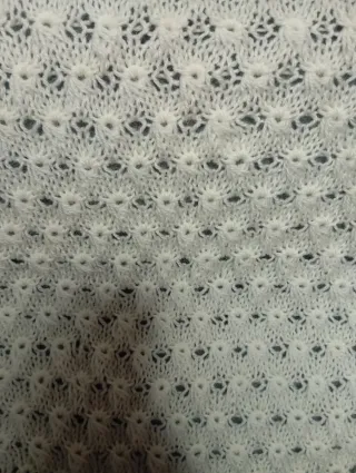 Chal de  Fallera color Blanco o marfil