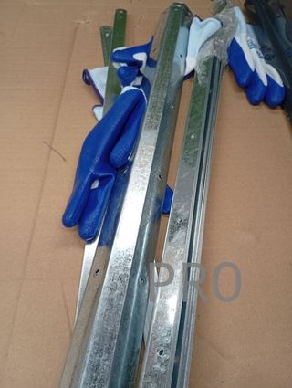 Arriate metal - 240x80x77 cm - vidaXL