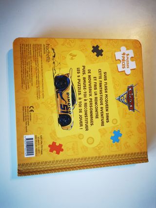 Mon petit livre puzzle Cars 3