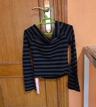 Camiseta rayas manga larga