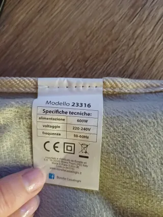 Borsa acqua calda elettrica