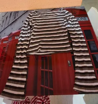 Camiseta manga larga rayas