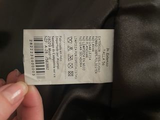 Cazadora cuero caballero talla 56