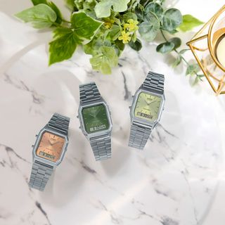 Casio AQ-230-4AMQYDF Reloj Pulsera Dorado Rosa