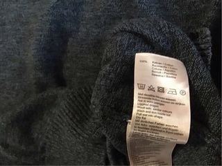 Dolcevita blu taglia M (164) manica lunga