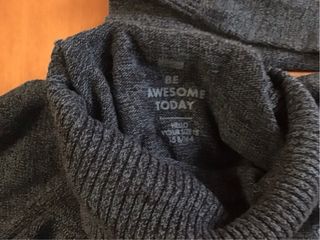 Dolcevita blu taglia M (164) manica lunga