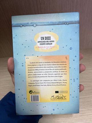 Un diez, Antologia del nuevo cuento catalán.