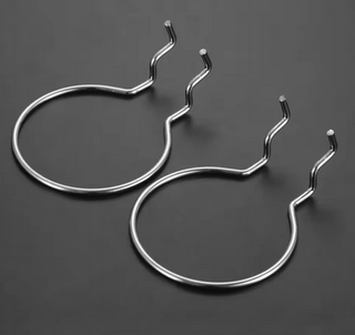 Ganchos redondos para panel de herramientas