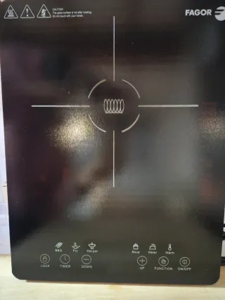 Placa de inducción portátil Fagor