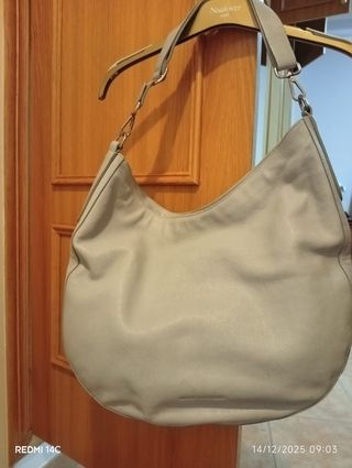 Bolso Adolfo Dominguez Boho Gris Beige