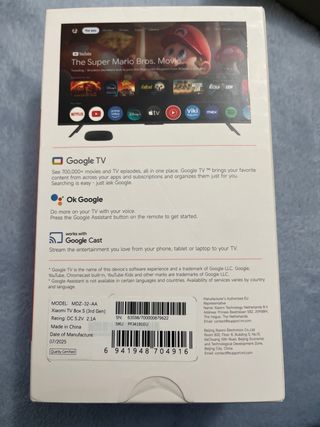 Xiaomi TV Box S 3rd Gen 4K Ultra-HD