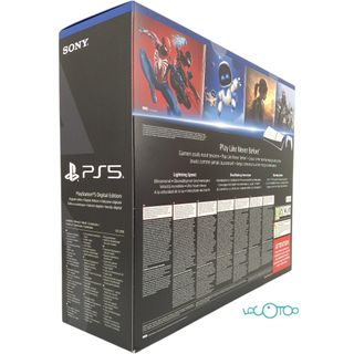 CONSOLA SONY PS5 SLIM DIGITAL, PRECINTADA