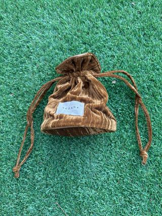 Bolso de mano bombonera Sezane terciopelo nuevo