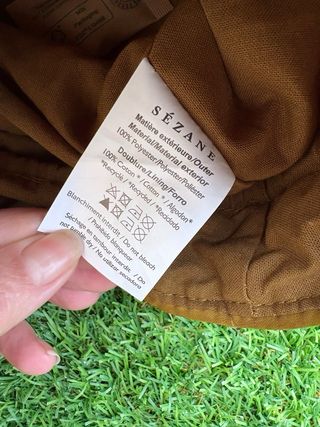 Bolso de mano bombonera Sezane terciopelo nuevo