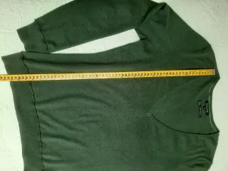 Jersey Massimo Dutti pico verde Talla L
