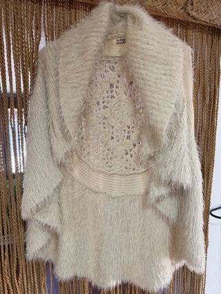 Chaleco pelo Molly Bracken beige talla única