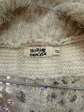 Chaleco pelo Molly Bracken beige talla única