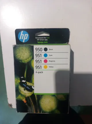 Cartuchos Tinta HP 950-951 4-Pack