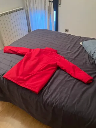 Chaqueta joma Penya Barcelonista Anguera Roja