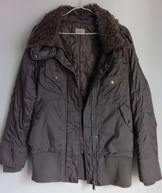 Chaqueta bomber gris Xdye