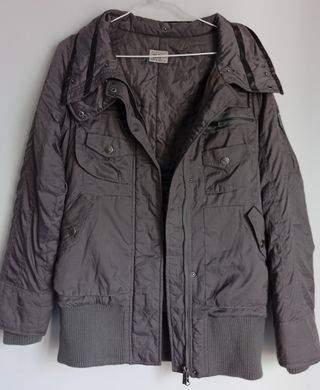 Chaqueta bomber gris Xdye