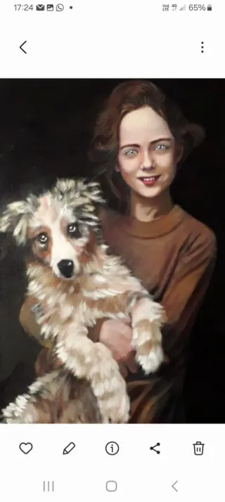 Mio Dipinto olio su tela 60x40