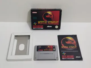 Mortal Kombat Super Nintendo PAL ¡Completo!