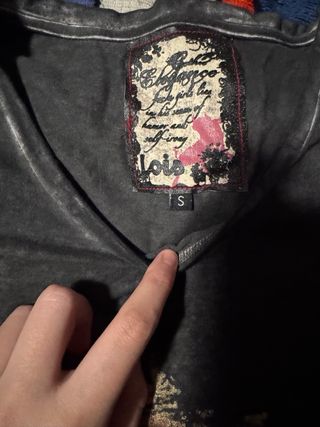 Camiseta Lois Talla S Toro Estampado