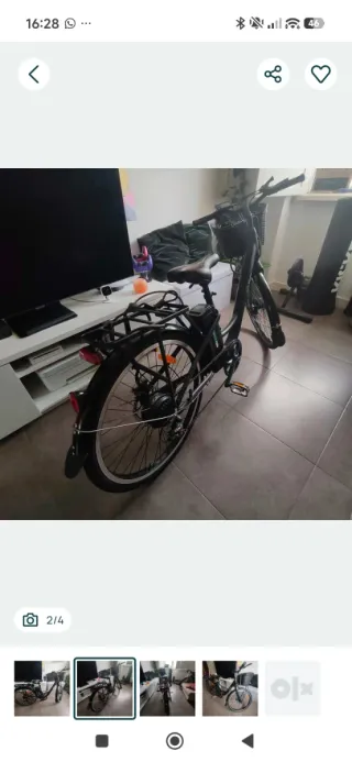 Bicicleta Elétrica Urbana