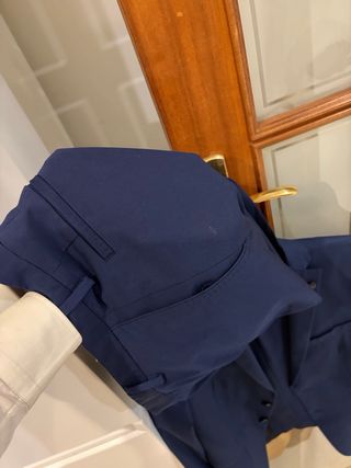 Traje Zara Azul Hombre