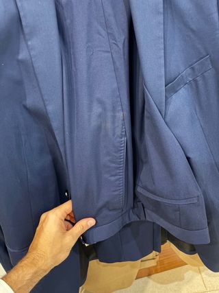 Traje Zara Azul Hombre