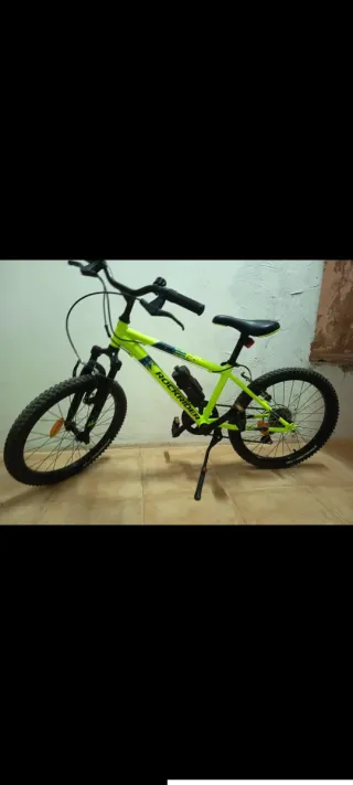 Bicicleta Rockrider ST 500 20 Verde
