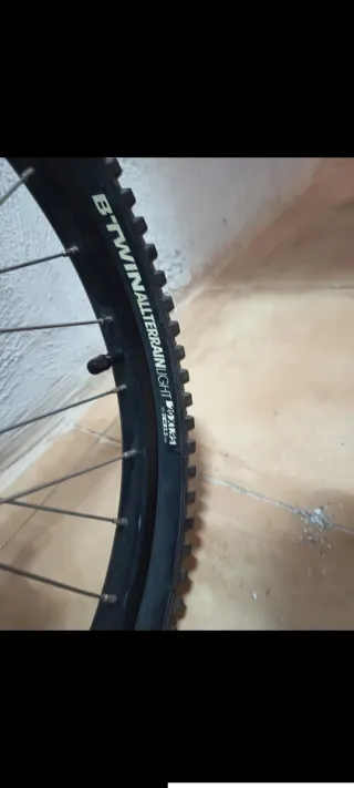 Bicicleta Rockrider ST 500 20 Verde