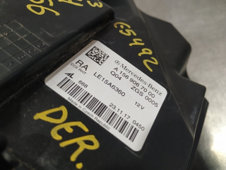 FARO DERECHO MERCEDES-BENZ CLASE GLA (BM 156) 651