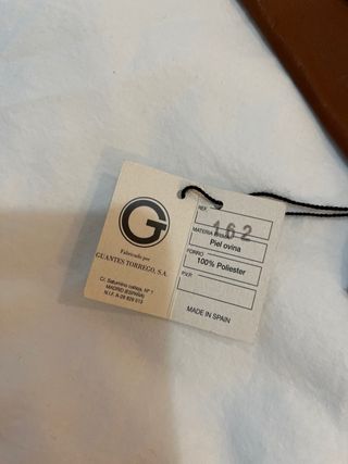 Guantes de piel Georges Rech mujer Nuevos etiqueta