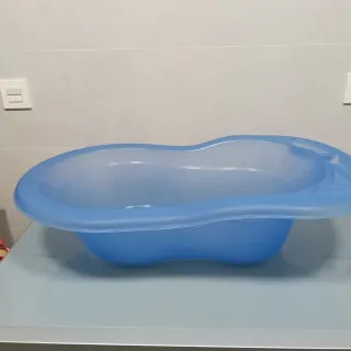 Bañera infantil azul Como nueva