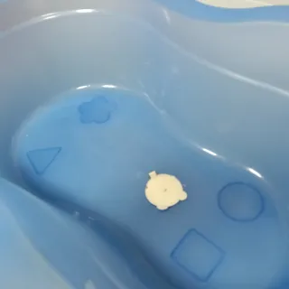 Bañera infantil azul Como nueva