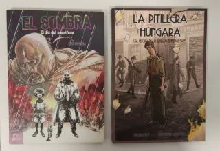 Lote 2 cómics: El Sombra y La Pitillera Húngara