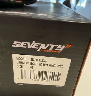 Botas de Moto Seventy Degrees Talla 42