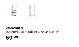 Estantería IKEA Madera Blanca
