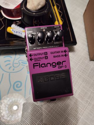 Pedal Flanger BOSS BF-3 Guitarra Bajo