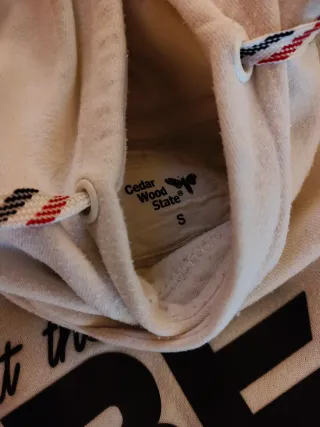 Sudadera Blanca Beat Drop