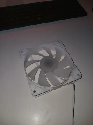 Set ventole RGB bianche Gamdias