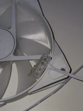 Set ventole RGB bianche Gamdias