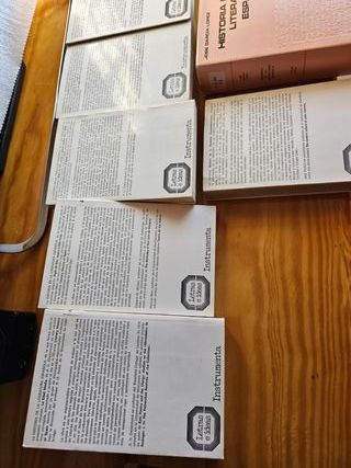 Colección Libros Historia de la Literatura Español